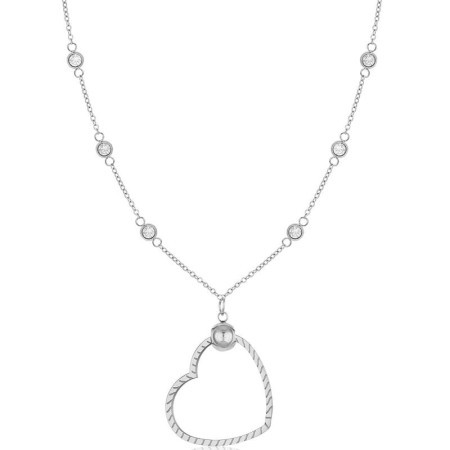 Ženska freelook srebrna ogrlica od hirurškog Čelika ( frj.3.6045.1 )