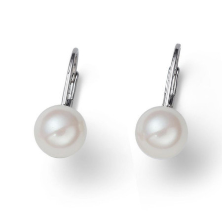 Ženske oliver weber good pearl mindjuše sa swarovski perlom ( 23022r ) - Img 1