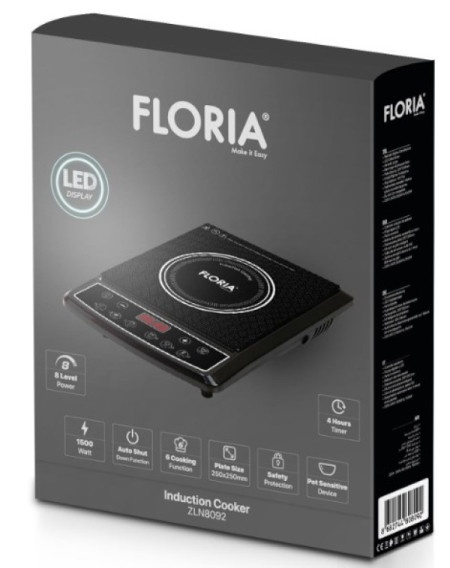 Zilan ZLN8092 Indukcijska ploča 250x250mm, 1500W (2390)