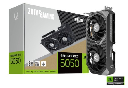 Zotac rtx 5050 twin edge 8gb, zt-b50500e-10m svga