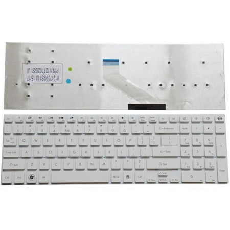 Acer tastatura za laptop aspire E1-522 E1-532 E1-530 E1-572 BELA ( 107998 ) - Img 1