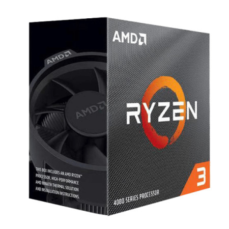AMD AM4 ryzen 3 4100 4 cores 3.8GHz box procesor