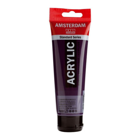 Amsterdam, akrilna boja, permanent blue violet, 568, 120ml ( 680568 ) - Img 1