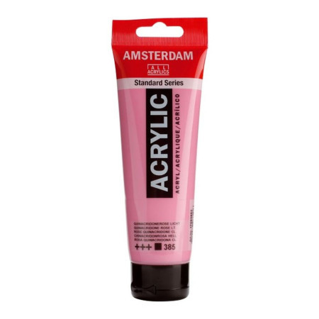 Amsterdam, akrilna boja, quinacridone rose L, 385, 120ml ( 680385 )