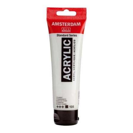 Amsterdam, akrilna boja, titanium white, 105, 120ml ( 680105 )