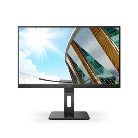 Aoc u27p2ca ips 4k usb-c pivot swivel tilt monitor 27  ( 0001290825 ) -1