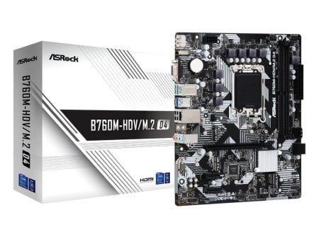 ASRock B760M-HDV/M.2 D4/LGA1700 Matična ploča ( 90-MXBL40-A0UAYZ )