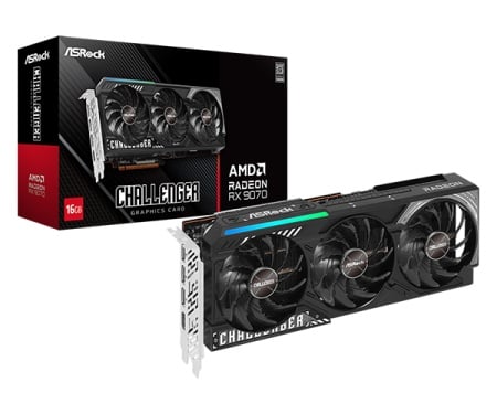 Asrock RX9070 CL 16G Radeon RX 9070 Chalanger 16GB, SVGA