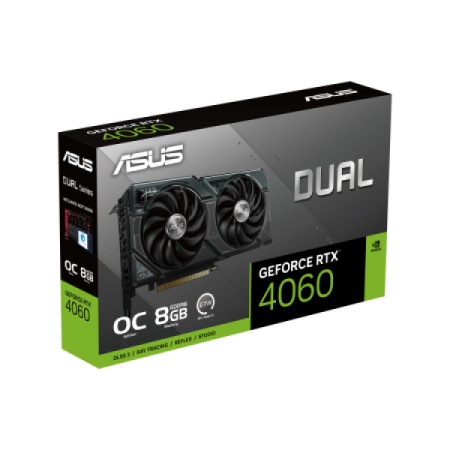 Asus geforce rtx 4060 dual v2 oc 8gb gddr6, dual-rtx4060-o8g-v2 svga -1