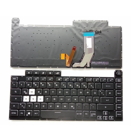 Asus ROG Strix Scar III G512 G531 G532 tastatura za laptop veliki enter sa pozadinskim osvetljenjem ( 110888 )