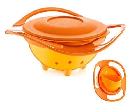 Babyjem činija za hranjenje 360- orange ( 92-43508 ) - Img 1