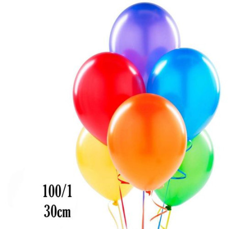 Baloni mix boja 30cm 100/1 ( 380472 ) - Img 1
