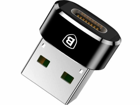 Baseus USB ženski na Type-C muški/konverter/crni Adapter Mini ( CAAOTG-01 )