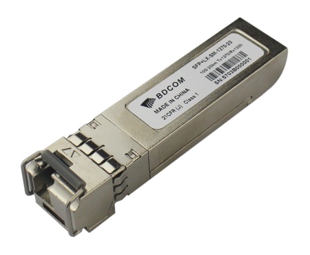 Bdcom modul SFP+LX-SM-1270-20, SM, 10G, 20km, TX1270/RX1330, LC, DDM, single-chip and two-way ( 5596 )