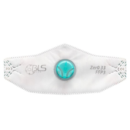 Bls respirator ffp3 zero sklopivi s ventilom veličina m-l ( bls033/m-l )-1