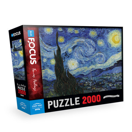 Blue focus puzzle 2000 delova zvezdano nebo ( 38762 ) - Img 1