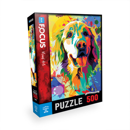 Blue focus puzzle 500 delova šareni pas ( 38770 ) - Img 1