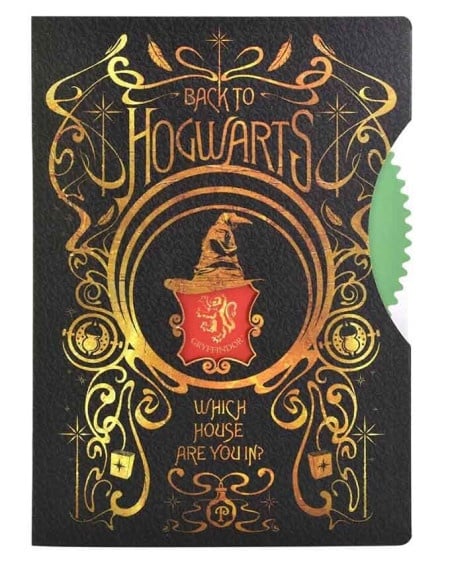 Blue Sky Harry Potter Spinner Notebook - Colourful Crest ( 058208 )