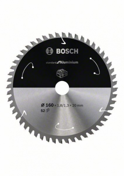Bosch 2608837757 standard for aluminium list kružne testere za akumulatorske testere 160x1,8x20 T52 , 160x1,8x20 T52 ( 2608837757 )