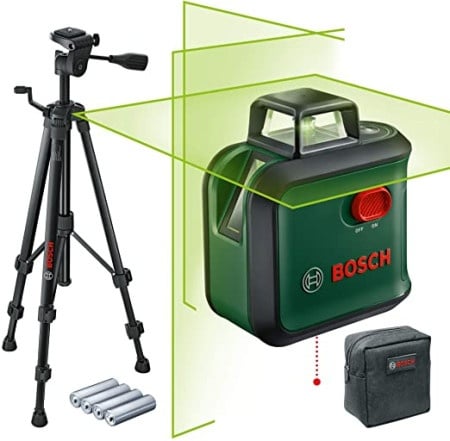 Bosch AdvancedLevel 360 Samonivelišući laser za linije sa zelenim zrakom + stativ, 3 linije ( 0603663B07 )