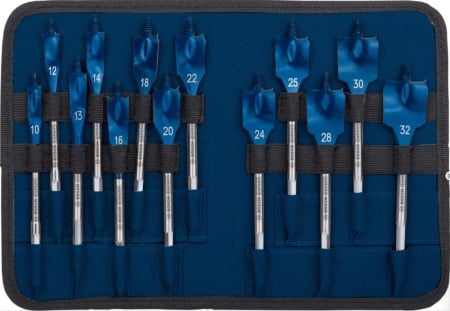 Bosch EXPERT Self Cut Speed 13-delni set pljosnatih burgija 10 / 12 / 13 / 14 / 16 / 18 / 20 / 22 / 24 / 25 / 28 / 30 / 32 x 152mm ( 260890