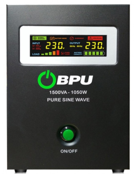 BPU UPS long 1500VA-1050W, 24V-220V - Img 1