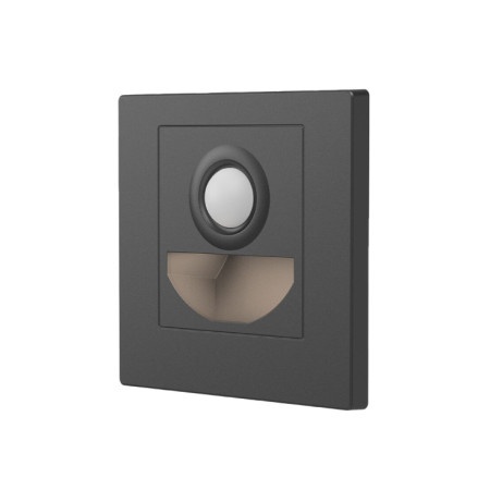 Braytron siva zidna LED lampa 1.5W ( BH07-00382 )