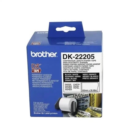 Brother 62mmx30,48mm DK-22205 Kontinuirana traka -1