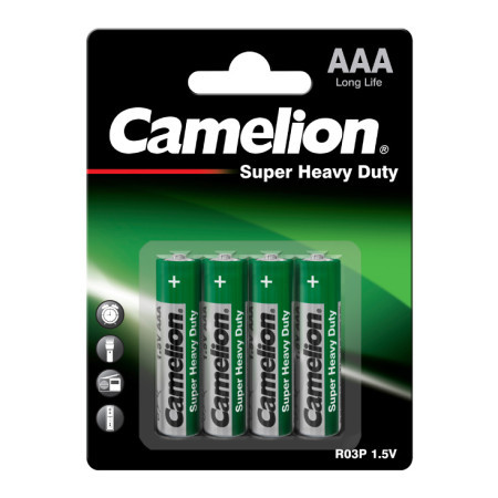 Camelion cink-karbon baterije AAA ( CAM-R03P/BP4 )