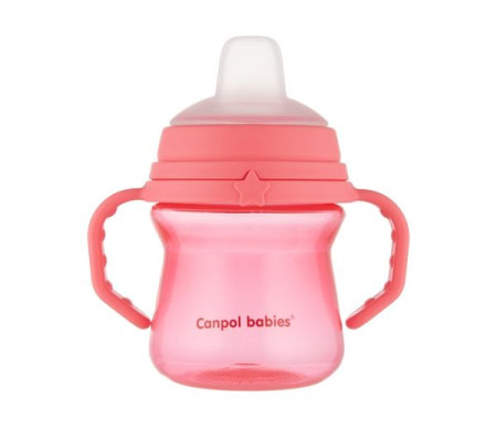 Canpol babies solja 150ml sa silikonskim kljunom (56/614) - pink ( 56/614_pin )