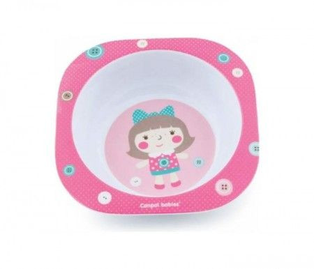 Canpol baby činija 4/522 toys pink ( 4/522PINK ) - Img 1