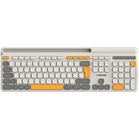 Canyon HKB-W03 EN/AD AAA Wireless Beige keyboard ( CNS-HKBW03BG-AD )