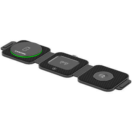 Canyon WS-305, foldable 3in1 wireless charger ( CNS-WCS305B )