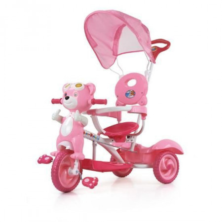 Capriolo tricikl sa drškom i suncobranom pink ( 290082 ) - Img 1