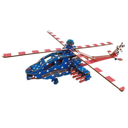 Čarolijashop Helikopter američki apač - 3d slagalica ( 140)