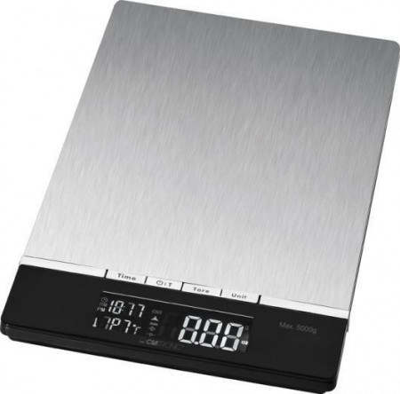 Clatronic KW 3416 kuhinjska vaga 5kg LCD display stainless steel - Img 1