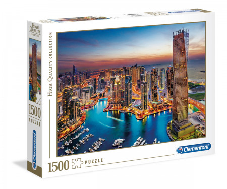 Clementoni puzzle 1500 dubai marina ( CL31814 ) - Img 1