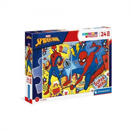 Clementoni puzzle 24 maxi spiderman ( CL24216 ) - Img 1