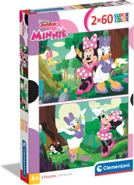 Clementoni puzzle 2x60 disney minnie ( CL24815 ) -1