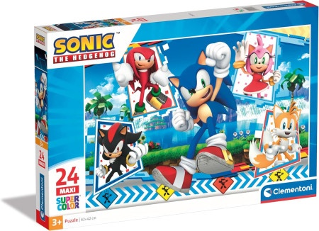 Clementoni puzzle maxi 24 sonic ( CL28526 )