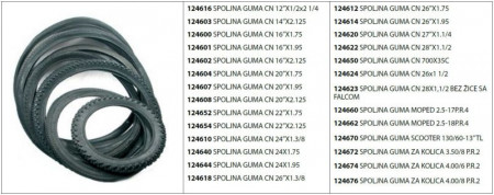 CN spoljašnja guma 26x1.75 ( 124612 ) - Img 1