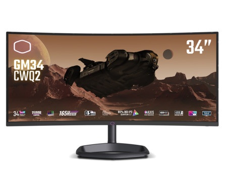 Cooler master GM34-CWQ2 Gaming monitor 34 inča (CMI-GM34-CWQ2-EK)