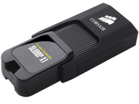 Corsair USB memorija voyager slider X1 CMFSL3X1-64GB 64GB/microDuo/3.0/crna ( CMFSL3X1-64GB )
