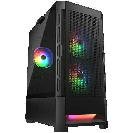 Cougar Duoface RGB black PC case mid tower ( CGR-5ZD1B-RGB ) - Img 1