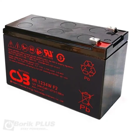 CSB 1234W Baterija za UPS 12V 9Ah