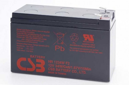 CSB UPS baterija 12V- 9 Ah HR1234W