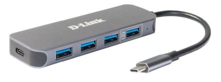 D-Link DUB-2340 USB-C to 4-Port USB 3.0 Hub ( 0001306015 )