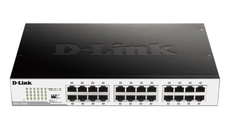 D-Link Switch 24-Port Gigabit Unmanaged Desktop DGS-1024D/E ( 0430414 )