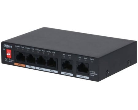 Dahua PFS3006-4GT-60-V2 4port PoE switch  - Img 1