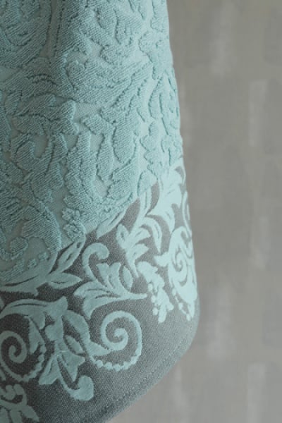 Dekordom peškir floral 70x140 - turquoise ( 021694 )